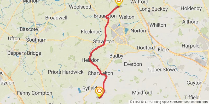 Jurassic Way stage 2 Map