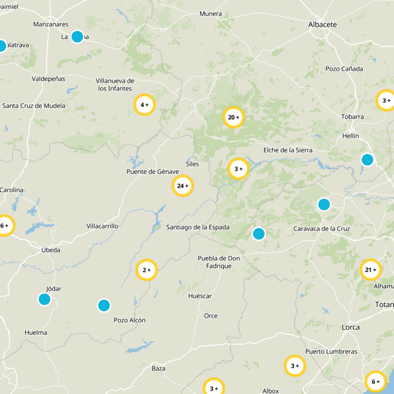 Santiago-Pontones Static Map