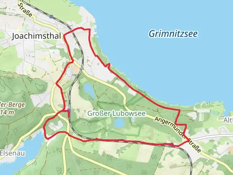 Werbellinkanal via Seeweg