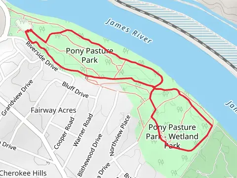 Pony Pasture Park - Wetland Park Loop