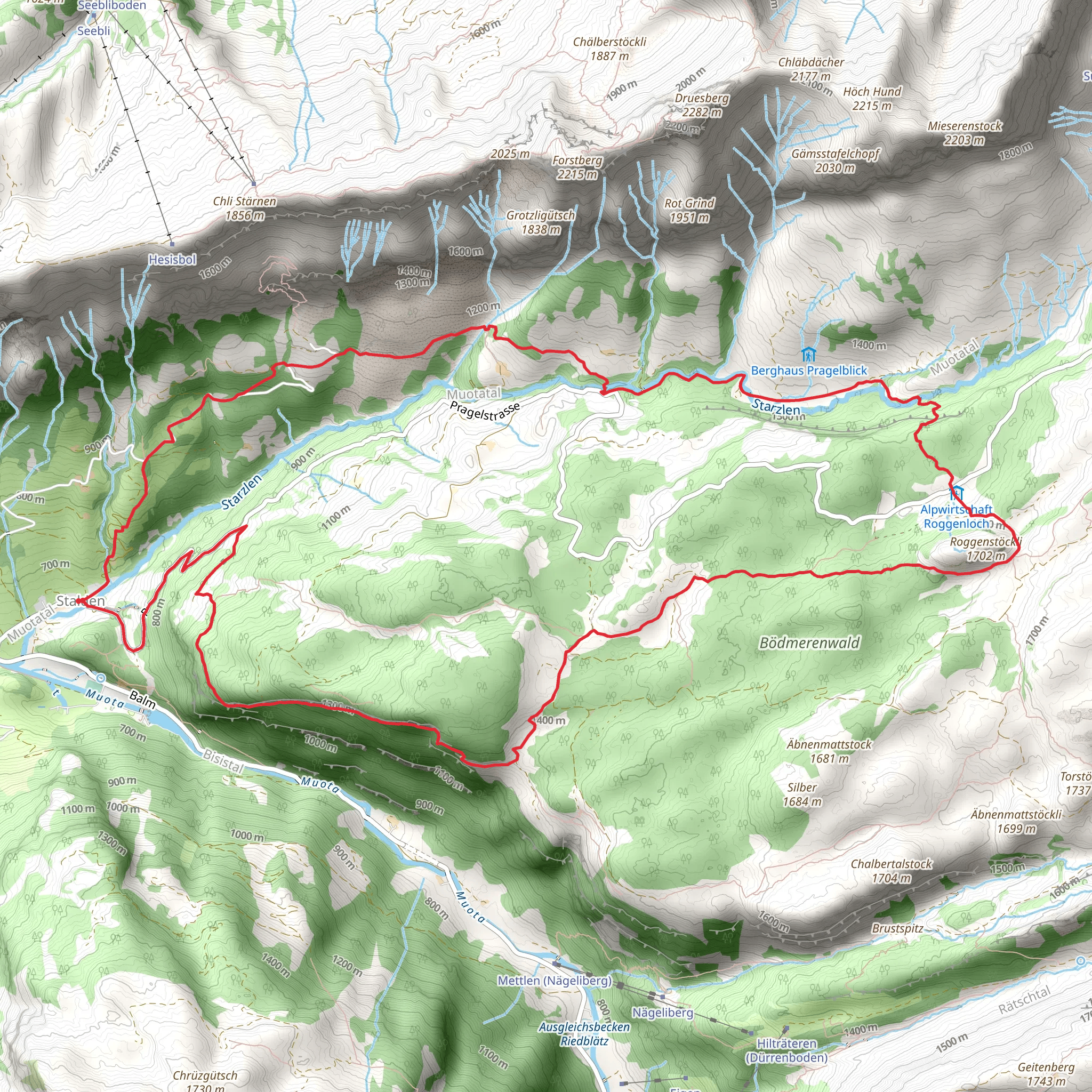 Eine Perle in der Muotataler Bergwelt mobile static map