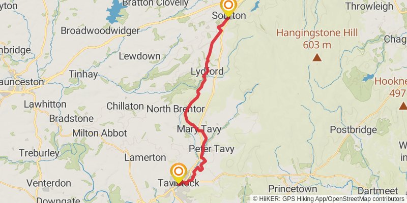 Land's End Trail stage 15 Map