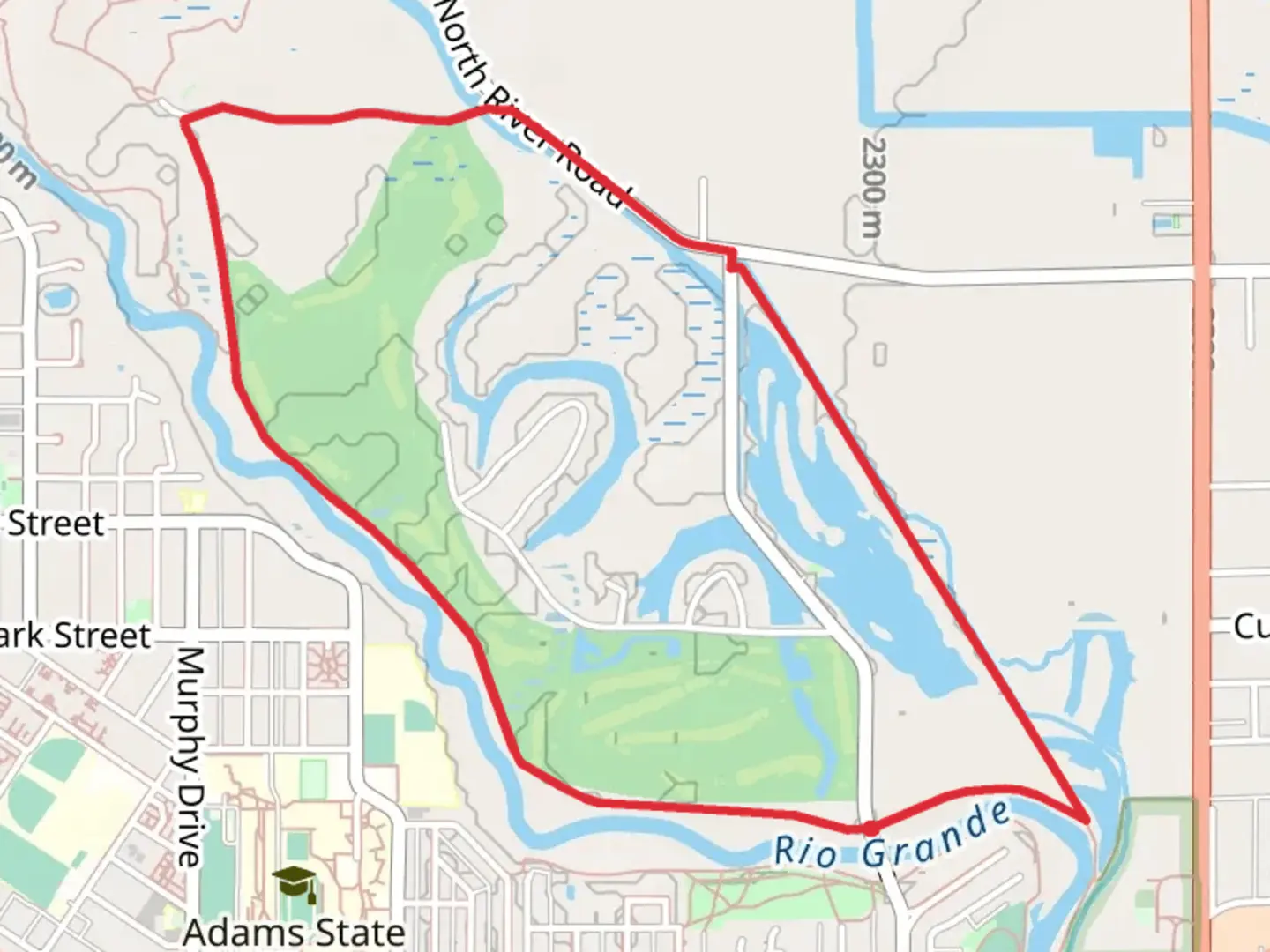 An image depicting the trail Twin Peaks and Crestone Loop Trail and its surrounding area.