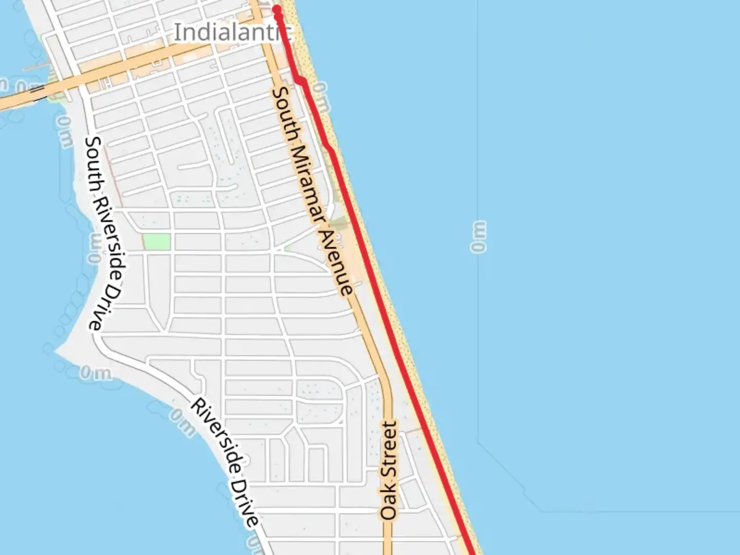 An image depicting the trail Melbourne Beach and its surrounding area.