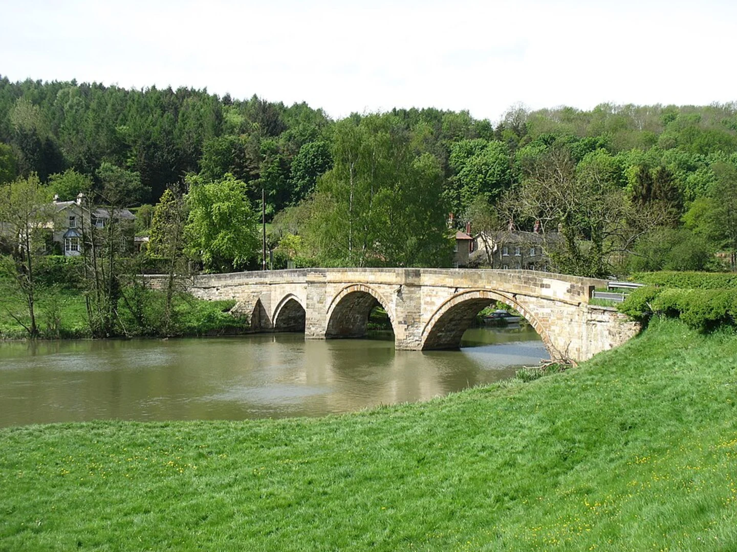 An image depicting the trail River Derwent and Oak Cliff Wood Loop - Kirkham and its surrounding area.