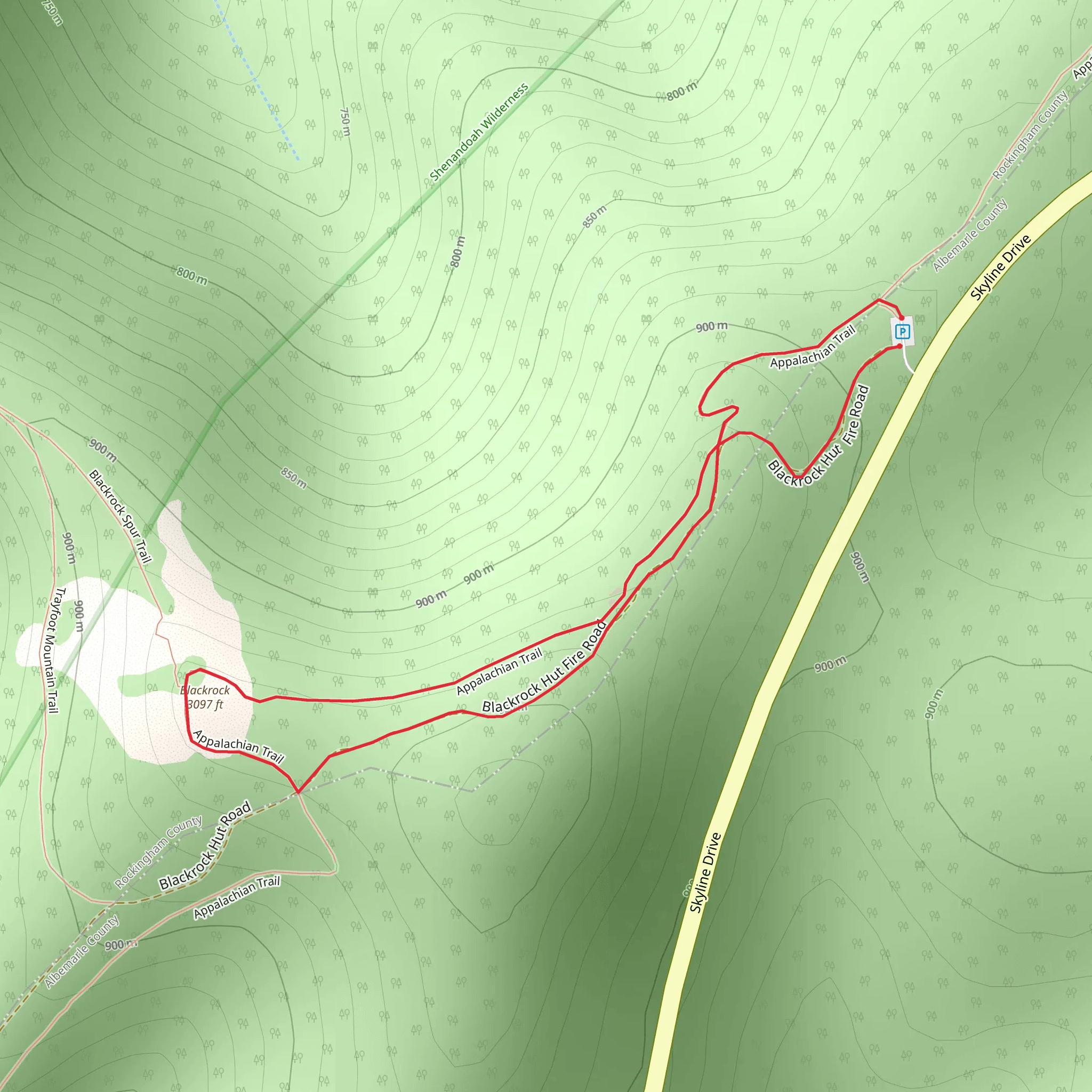 Blackrock Loop mobile static map