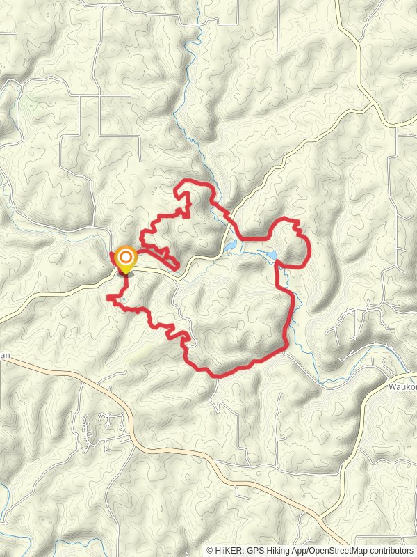 Big Paint Creek and Heffern's Hill Loop