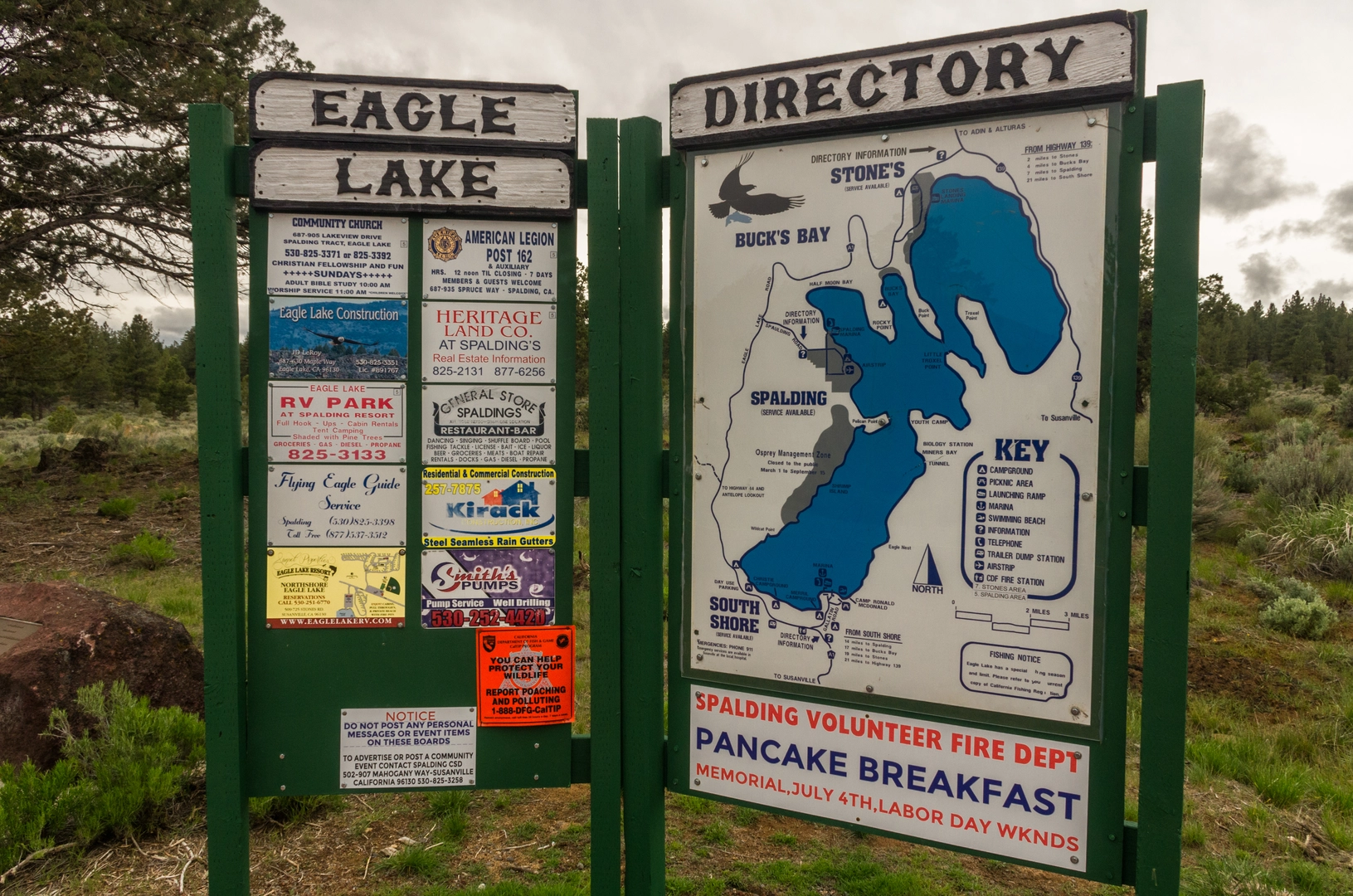 An image depicting the trail Osprey Overlook Trail and its surrounding area.