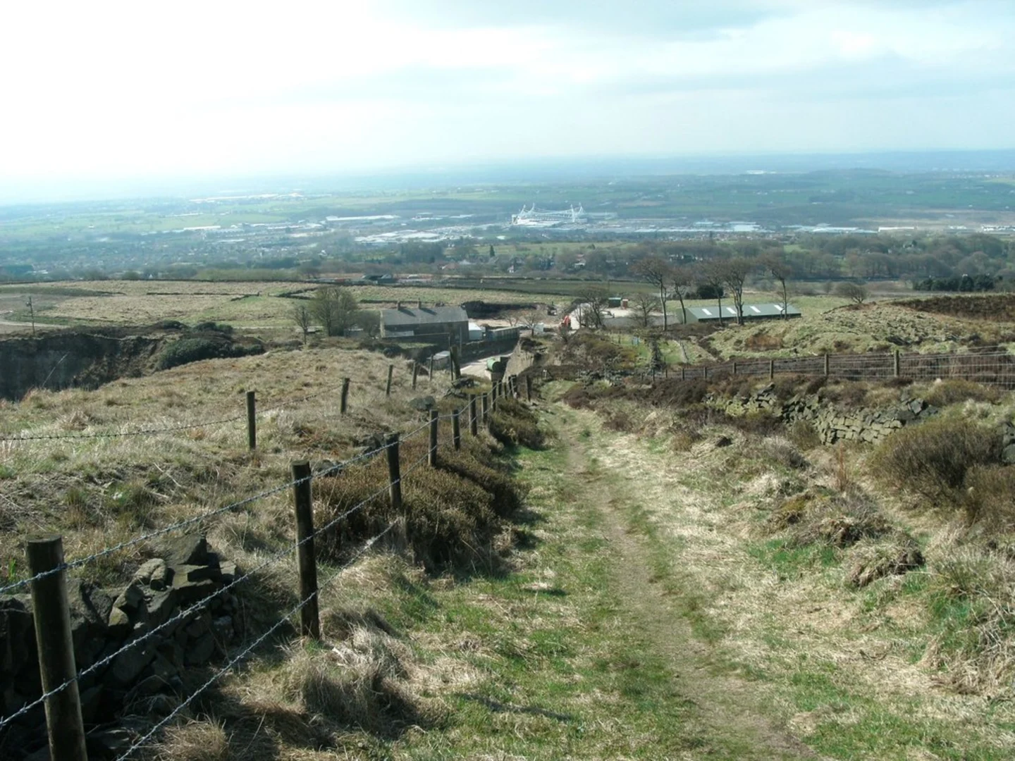 An image depicting the trail Smithills Shooting Hut, Winter Hill and Adam Hill Loop and its surrounding area.