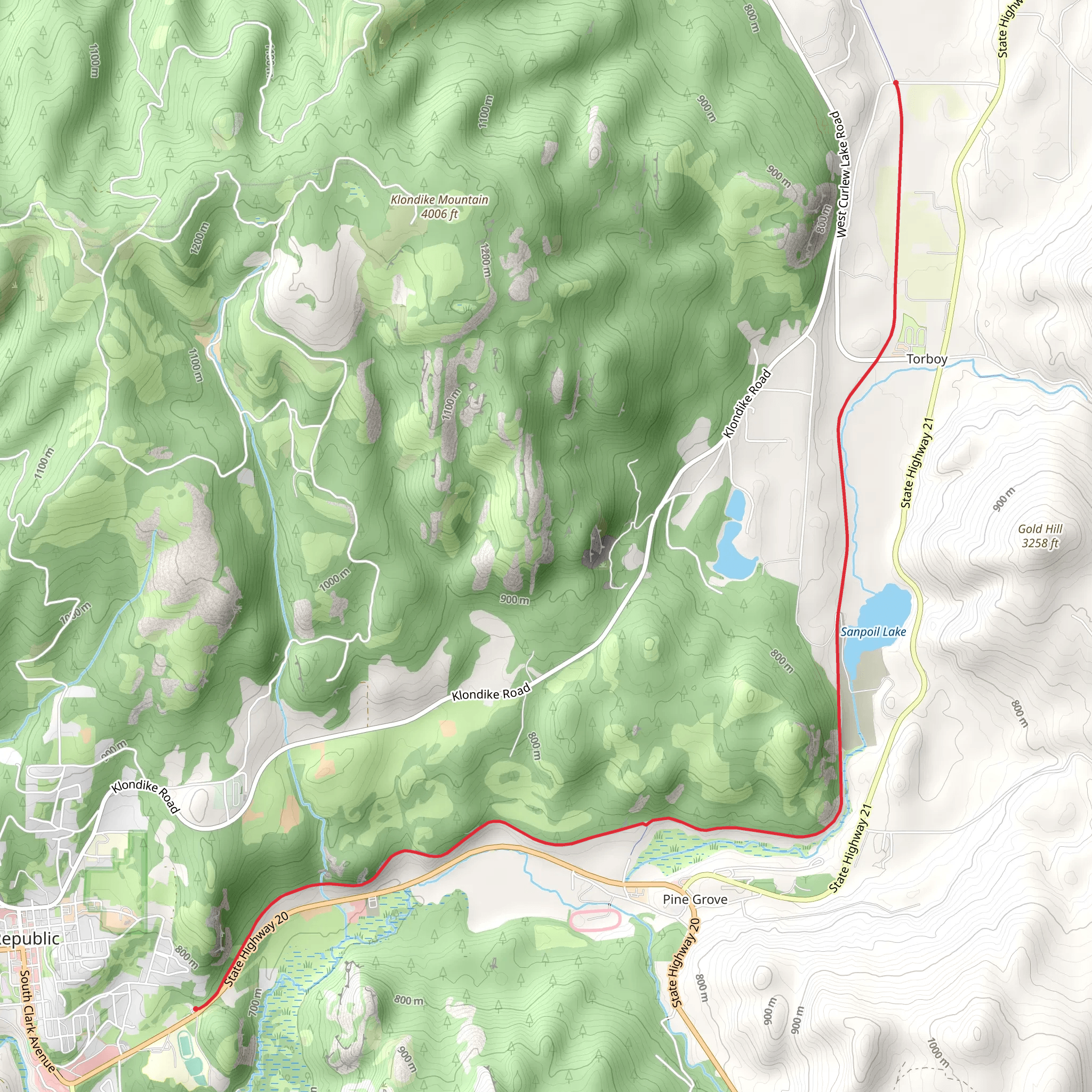Golden Tiger Pathway - Republic mobile static map