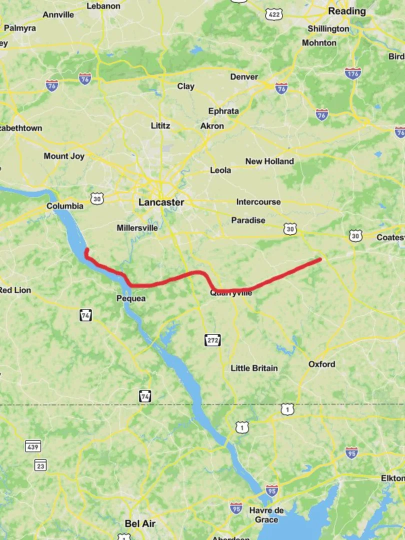 Enola Low Grade Trail Lancaster County Pennsylvania