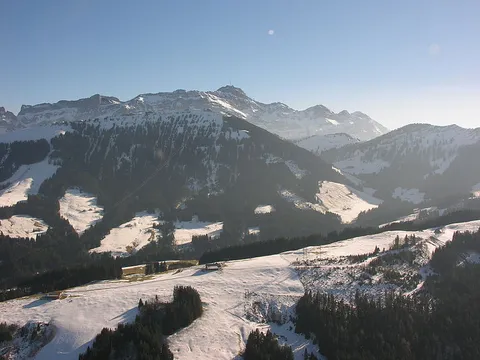 An image depicting the trail Kronberg to Jakobsbad and its surrounding area.