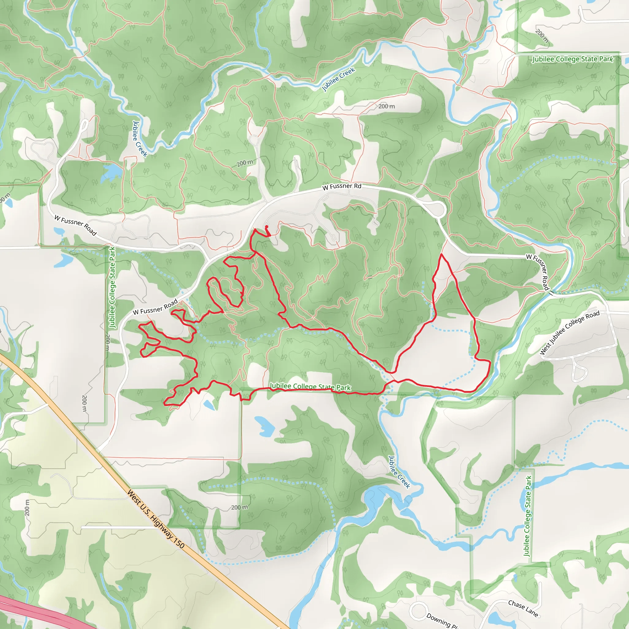 Plank and Valley View Loop mobile static map