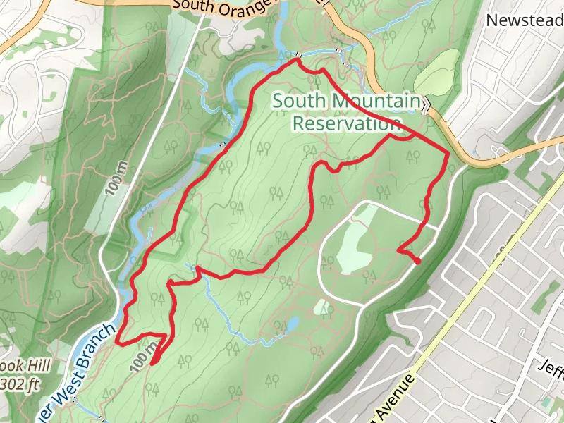 Crest, Ball's Bluff, River and Openwood Loop Trail