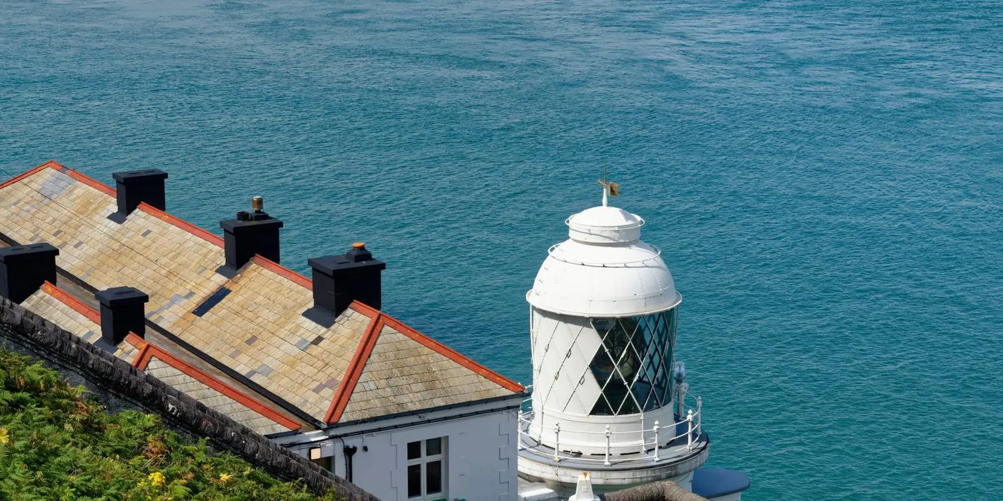 An image depicting the trail Watersmeet and Foreland Point and its surrounding area.
