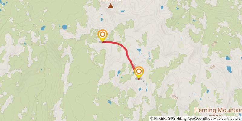 Reddys Hole Trail stage 2 Map