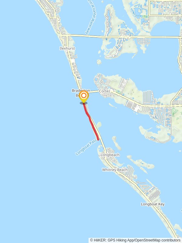 Coquina Gulfside Park mobile static map