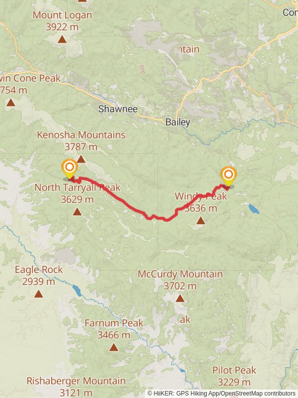 Colorado Trail - North Fork Lost Creek