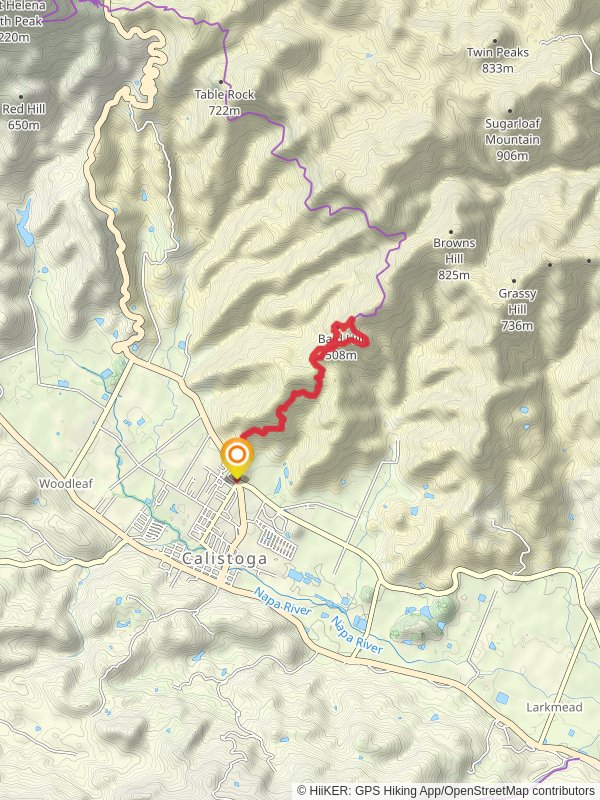 Bald Hill via Oat Hill Mine Trail