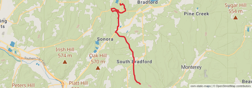 American Perimeter Trail - Northern Appalachian Primary stage 44 Map