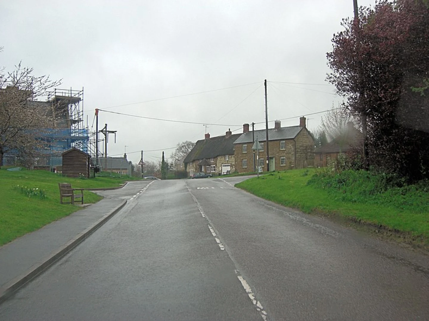An image depicting the trail Ashby Gorse from Moreton Pinkney and its surrounding area.