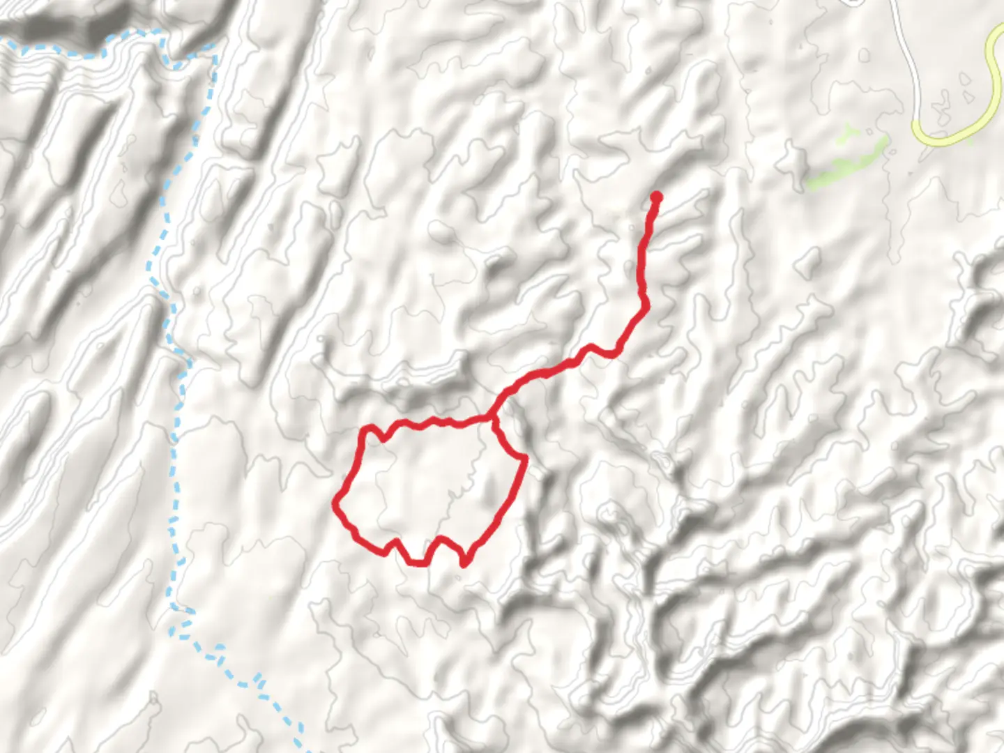 An image depicting the trail Elephant Hill and Chesler Park Loop Trail and its surrounding area.