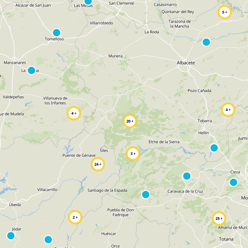 Paterna del Madera Static Map