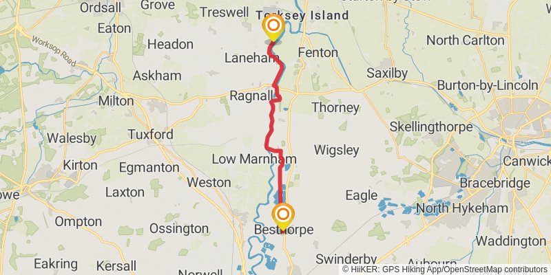 Trent Valley Way stage 4 Map