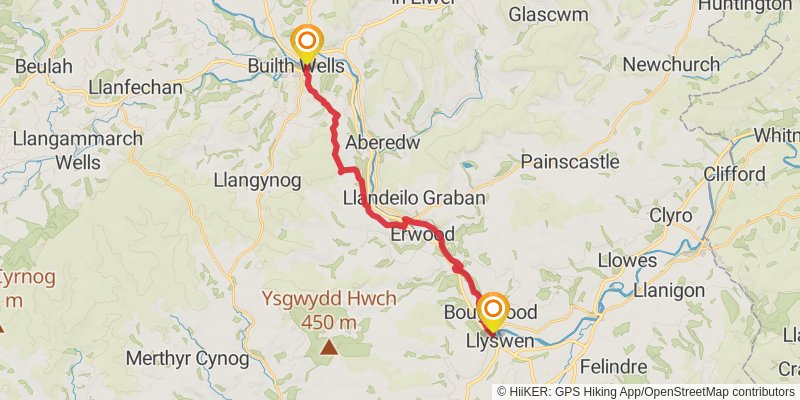 Hope House Way stage 9 Map