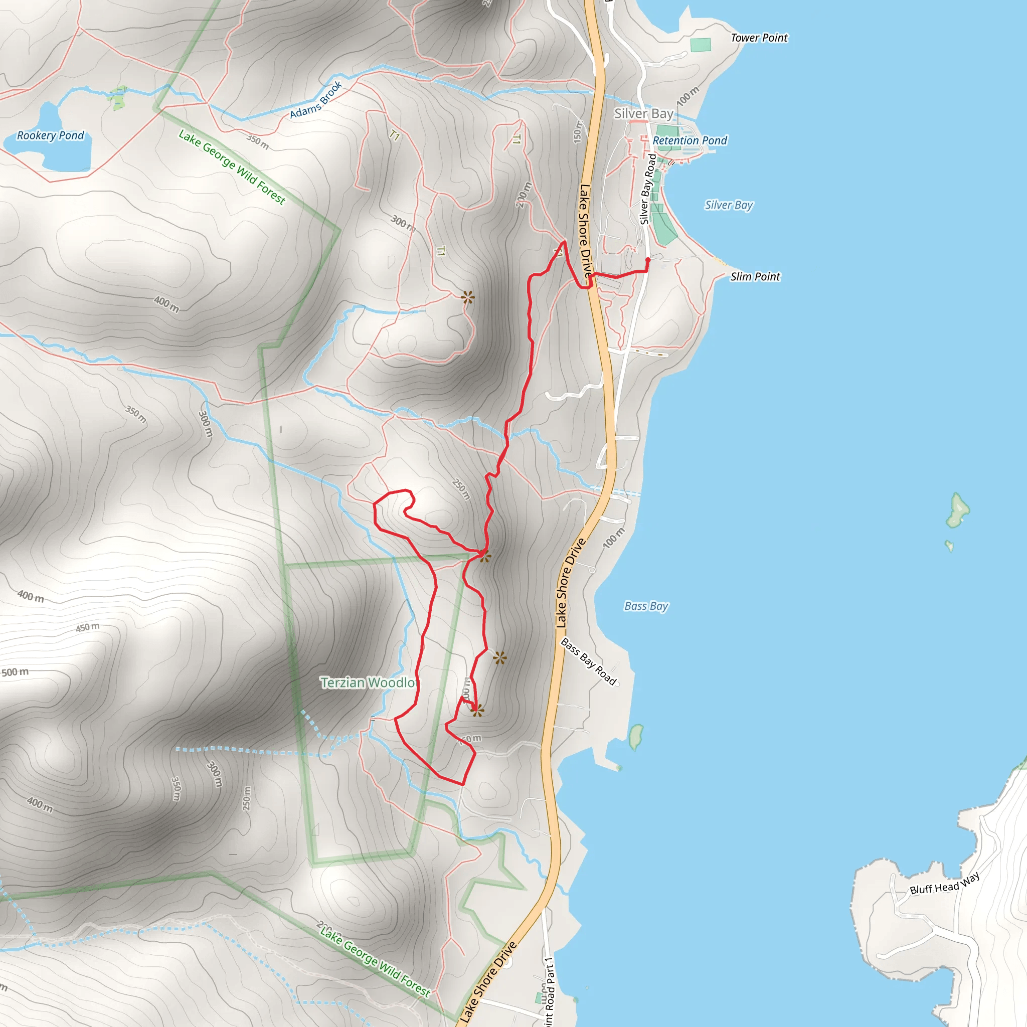 Slim Point mobile static map
