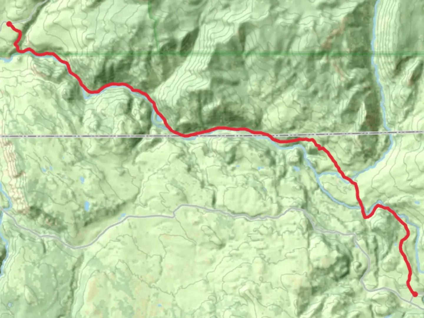 An image depicting the trail Yellowstone River Trail - Point to Point and its surrounding area.