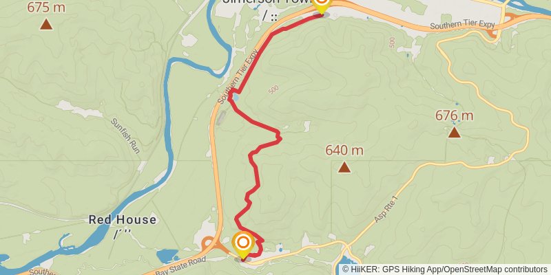 North Country Trail - New York stage 4 Map
