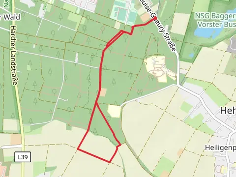 An der Heuschlipp via Krefeld