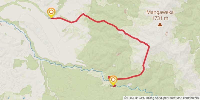 Purity - Kelly Knight Hut Loop Track stage 1 Map
