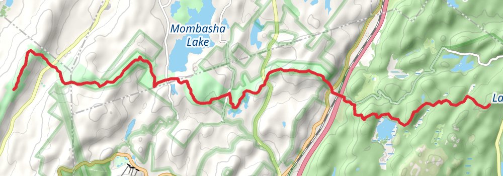 Appalachian Trail - New York stage 2 Map