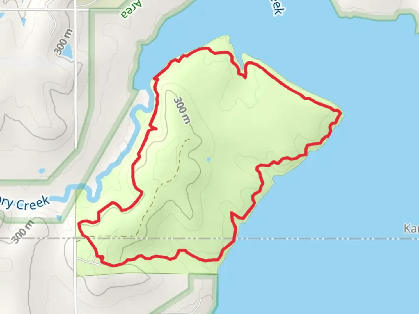 An image depicting the trail George Latham Loop Trail and its surrounding area.