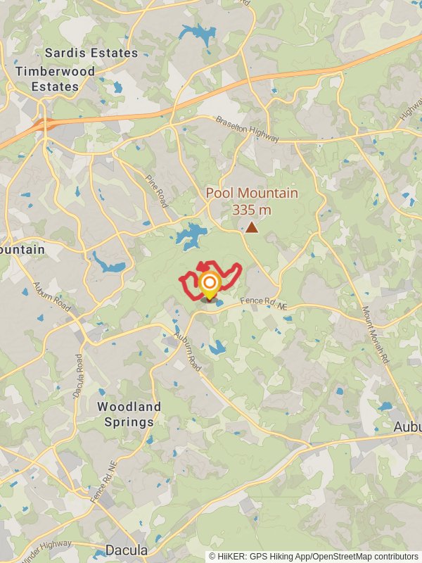 Little Mulberry Park - East and West Meadow Trail