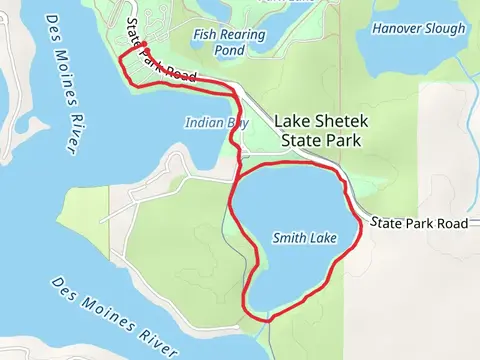 Smith Lake and Lake Shetek State Park Loop Walk
