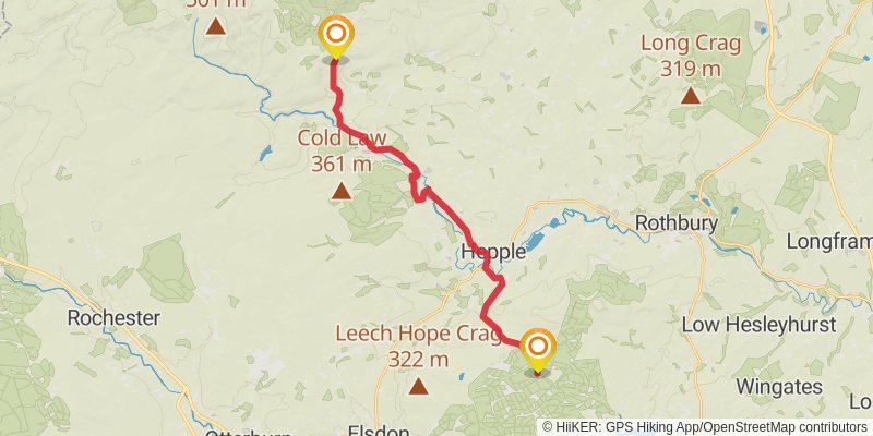 Northern Crossway stage 13 Map
