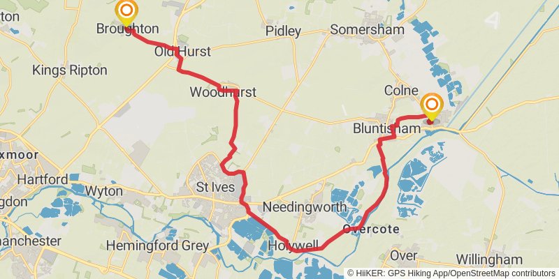 Via Beata stage 9 Map