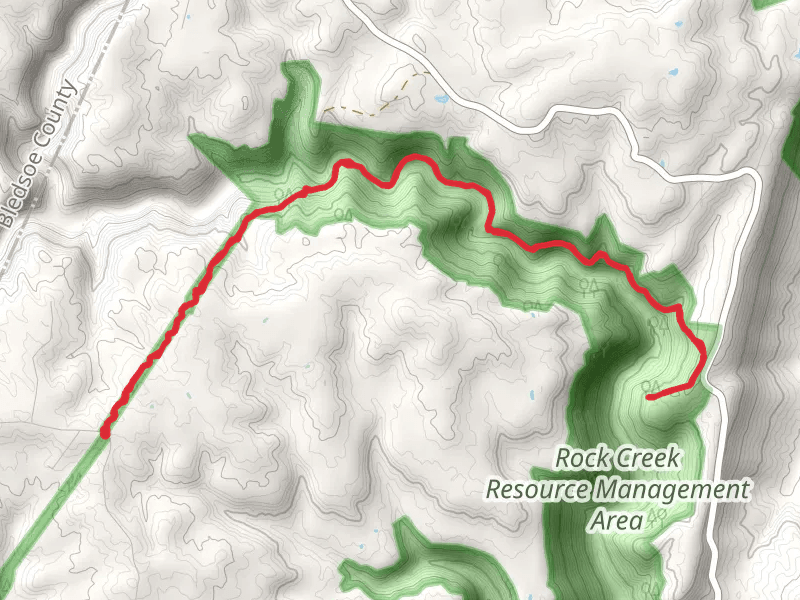 Rock Creek and Leggett Point Overlook Trail
