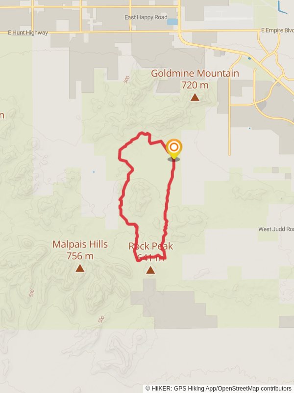 San Tan Mountain Regional Park Loop