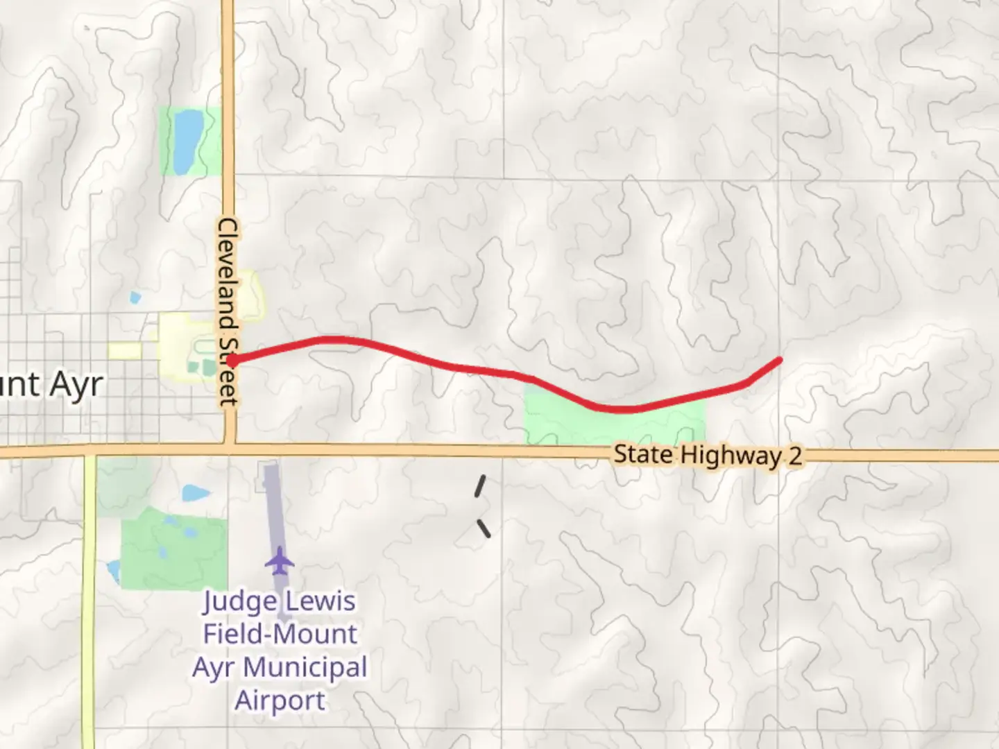 An image depicting the trail The Ringgold Trailway and its surrounding area.