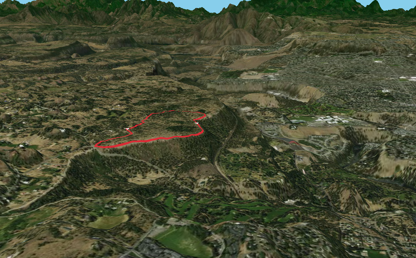 Palisades Park Loop - Trail 101 and Rimrock Drive