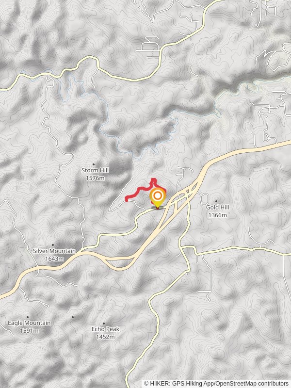 Flume Trail Out and Back