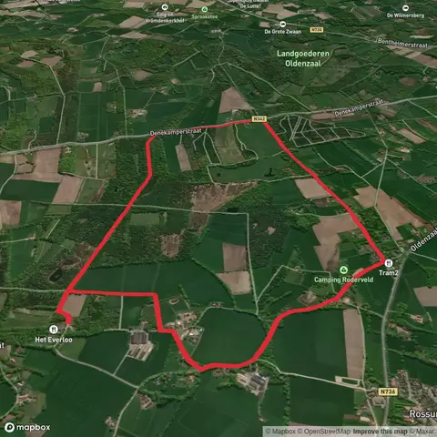 Everloo Rode Route and Hellingenpad Loop