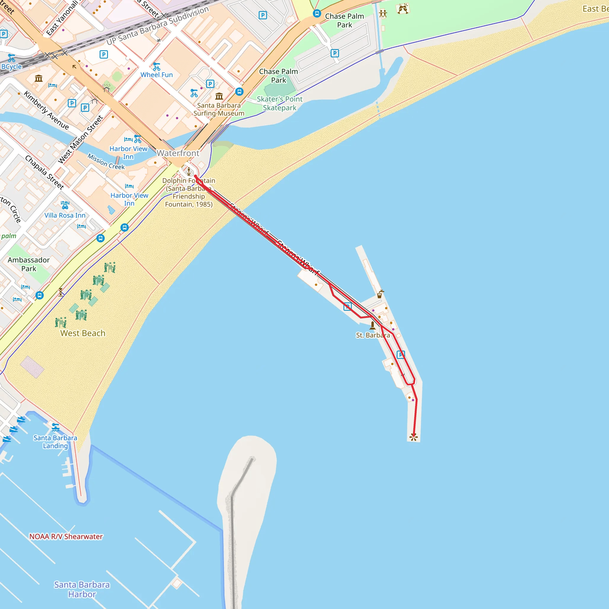 Hot Spring Trail mobile static map