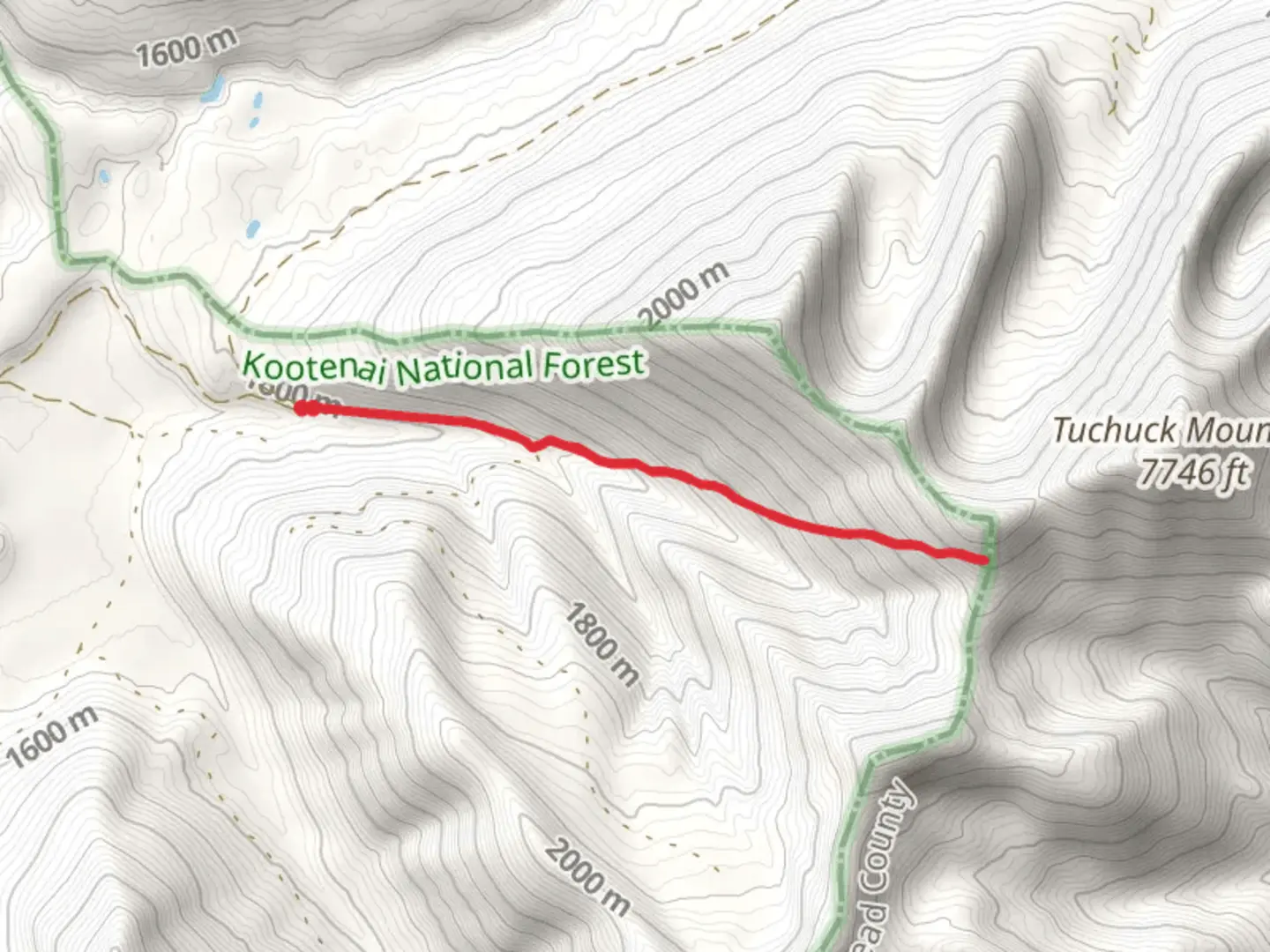 An image depicting the trail Otter Creek Trail and its surrounding area.