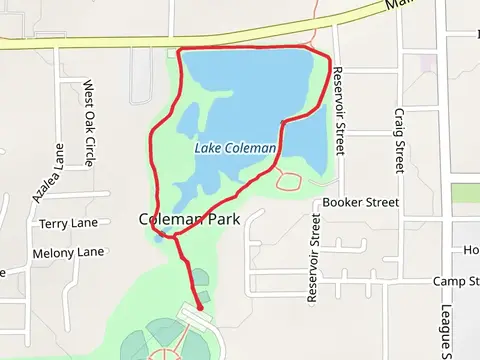 Lake Coleman Loop
