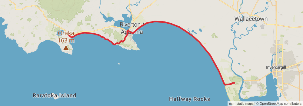 Te Araroa South Island stage 81 Map